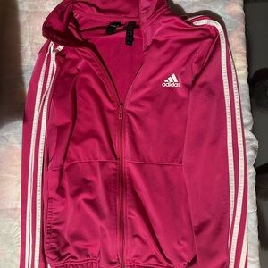 Adidas pink jacket
